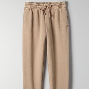 Aritzia COZYAF Perfect Crew Sweatshirt & Sweatpant